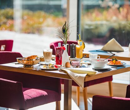 Vital Frühstück im Hotelrestaurant Lichtblick